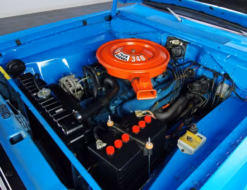 Bajo el capó 1972 Dodge Dart Demon 340 (LM29) '1971–72