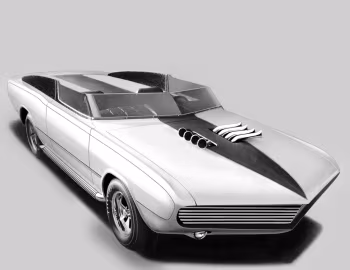 Dodge Dart GT Convertible Daroo I Concept Car '1967