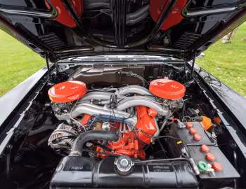 Bajo el capó 1961 Dodge Dart Phoenix D-500 Convertible (535 H27) '1961–62