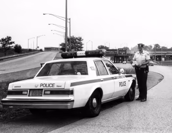 1986 Dodge Diplomat Police (MGL-41 AHB)