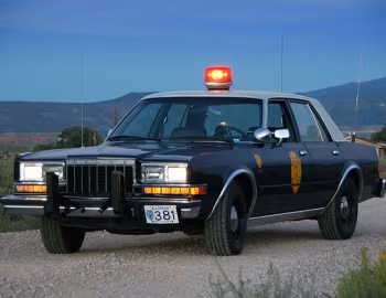 1986 Dodge Diplomat Police (MGL-41 AHB)