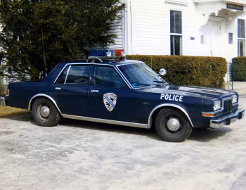 1983 Dodge Diplomat Police RPO Pkg. (A381)