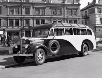 1938 Dodge R-serie Hymas bus [Norway] '1937–38
