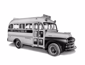 1949 Dodge Job-Rated D-125 School Bus by Hicks