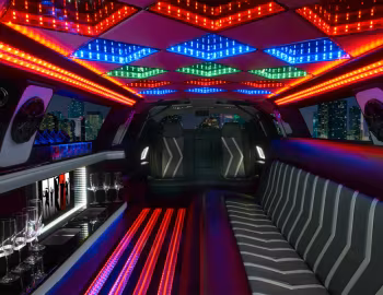 Interior Krystal Dodge Challenger SRT8 Limousine (LC) '2008–10
