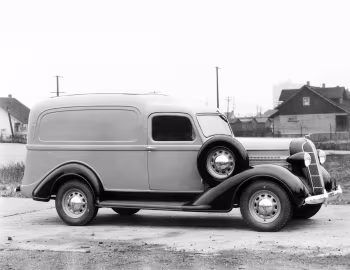 1936 Dodge LC Humpback Panel Delivery