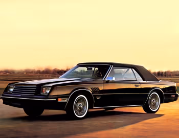 1982 Dodge Mirada CMX "Cabriolet Roof" Pkg. (XS 22)