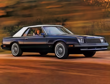 1981 Dodge Mirada CMX "Cabriolet Roof" Pkg.