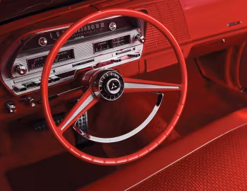 Panel frontal 1963 Dodge 330 2-door Sedan Factory Lightweight (TD2L-611)