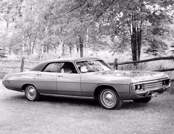 1971 Dodge Polara Brougham 4-door Hardtop (DM 43)