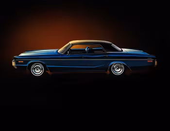 1972 Dodge Polara Custom 4-door Hardtop (DM 43)