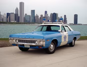 1972 Dodge Polara Squad Car [US-spec]