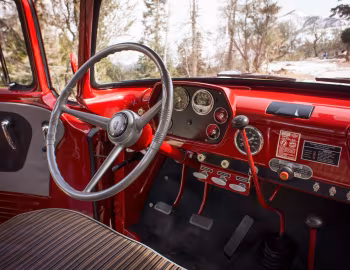 Panel frontal 1959 Dodge W200 Power Wagon American LaFrance Firetruck
