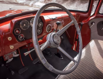 Интерьер 1959 Dodge W200 Power Wagon American LaFrance Firetruck
