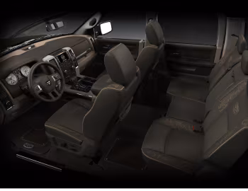 Interior 2011–12 Ram 1500 Laramie Longhorn Crew Cab '2011–12