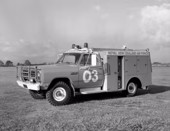 Dodge Power Ram W350 Firetruck by Wormald [New Zealand] '1982
