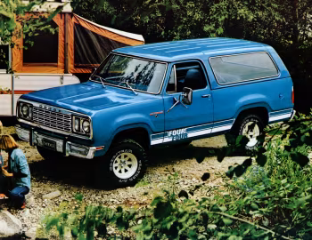 1978 Dodge Ramcharger Four by Four (AW100) '1977–78