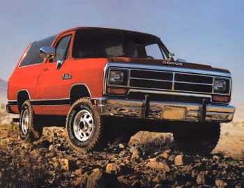 1990 Dodge Ramcharger (AW150 D8L71) '1989–90