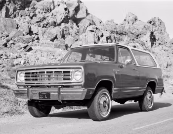 1974 Dodge Ramcharger SE Pkg. (AW100) '1973–74