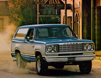 1977 Dodge Ramcharger SE Pkg. (AW100) '08.1976–77