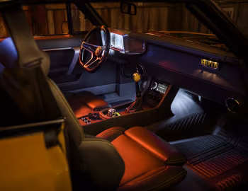 Интерьер 1969 Ringbrothers Dodge Charger Captiv '2022