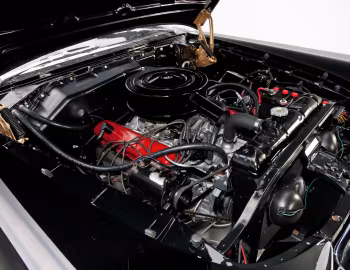 Под капотом 1959 Dodge Royal Lancer D-500 Hardtop Coupe (MD3M 23)