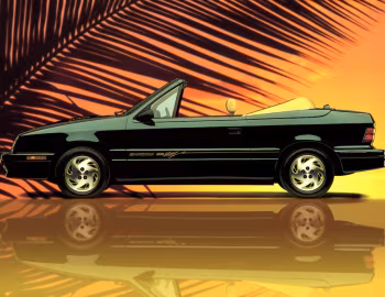 1991–93 Dodge Shadow ES Convertible '1990–93