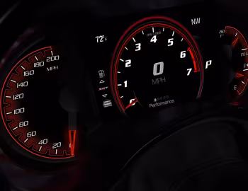 Комбинация приборов 2021 Dodge Durango SRT Hellcat Black Package (WD) '2021