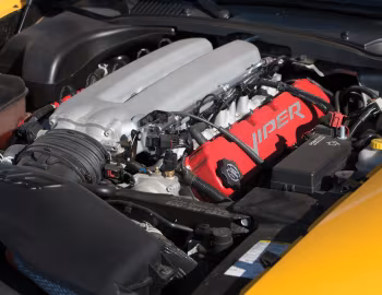 Bajo el capó 2006–07 Dodge Viper SRT10 Coupe '2006–07