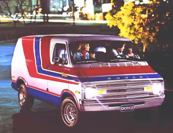 1976–77 Dodge B100 Street Van