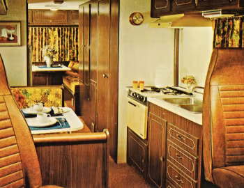 Interior 1973 Sightseer II Motorhome