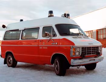 1984 Dodge Ram 350 Royal VBK Resculine Ambulanse '1984