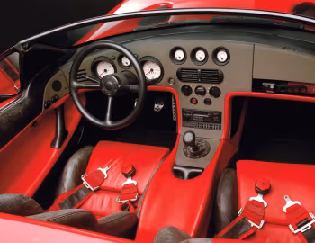 Interior Dodge Viper RT/10 Concept '01.1989