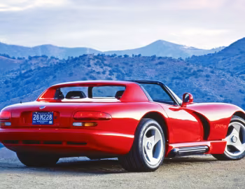 Dodge Viper RT/10 Preproduction '1991–92
