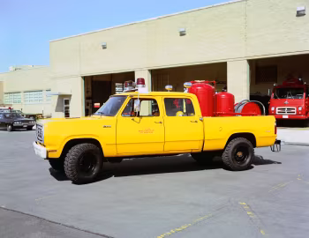1976 Dodge W200 Power Wagon Custom Pickup Firetruck