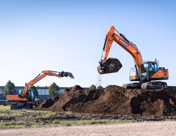 Doosan DX225LC-7, Doosan DX140W-7