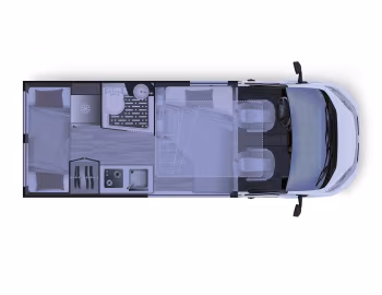 Interior 2022–pr. Dreamer Family Van '2021–pr.