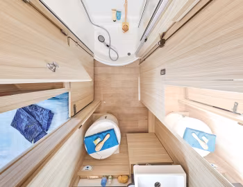 Interior 2022–pr. Peugeot Boxer Dreamer D55 Up '2021–pr.