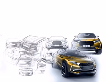 Sketch DS 7 Crossback '2017–22