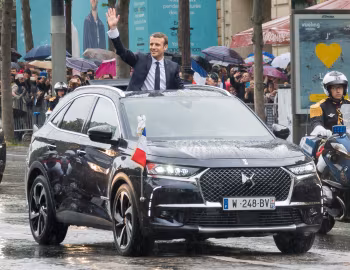 DS 7 Crossback Presidential, Эмманюэль Макрон