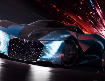 Эскиз DS X E-Tense '04.2018