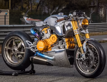 Ducati 1199 Panigale S by Ortolani Customs '2017