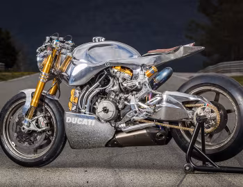 Ducati 1199 Panigale S by Ortolani Customs '2017