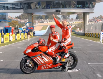 Ducati Desmosedici GP7, Randy Mamola, Keith Charles Flint