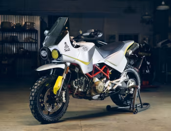 Ducati Hypermotard "Dakar 1980" by Walt Siegl '2017