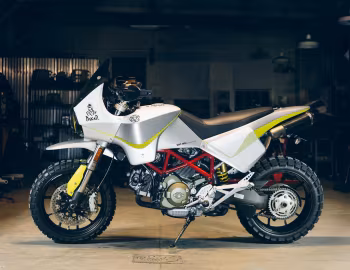 Ducati Hypermotard "Dakar 1980" by Walt Siegl '2017