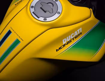 Interior Ducati Monster "Senna" '2024