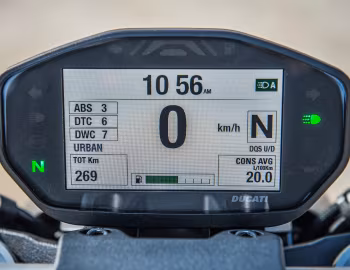 Dashboard Ducati Monster 1200 S '2017–pr.