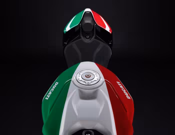 Interior Ducati Panigale V4 Tricolore '2025