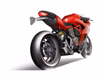 草图 Ducati SuperSport
